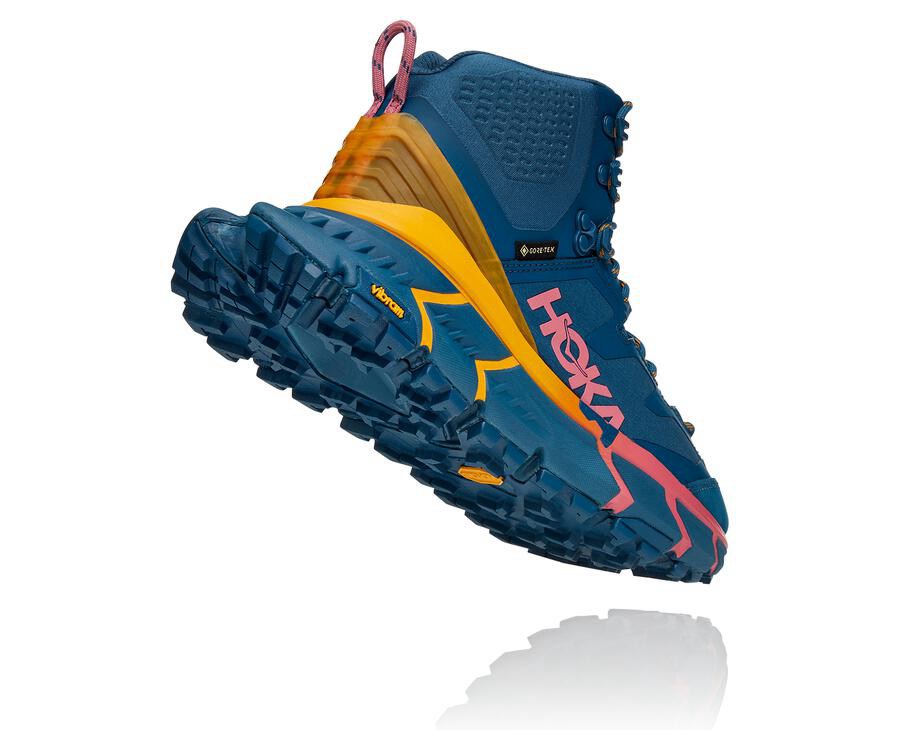 Hoka One One Womens Hiking Boots - TenNine Hike GORE-TEX - Blue - EMJQ43509